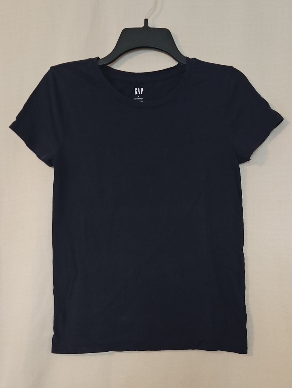 GAP Women's Navy Short Sleeve Crew Tee
